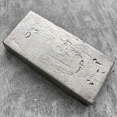 Engelhard 100 oz .999 Silver Poured Bar
