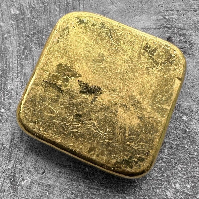 Engelhard 2 oz Gold Poured Bar .9999 2oz - Square Variety!