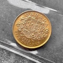 Load image into Gallery viewer, 1912 Canada 5 Dollar Gold Coin - Attractive ICCS Choice Unc 63

