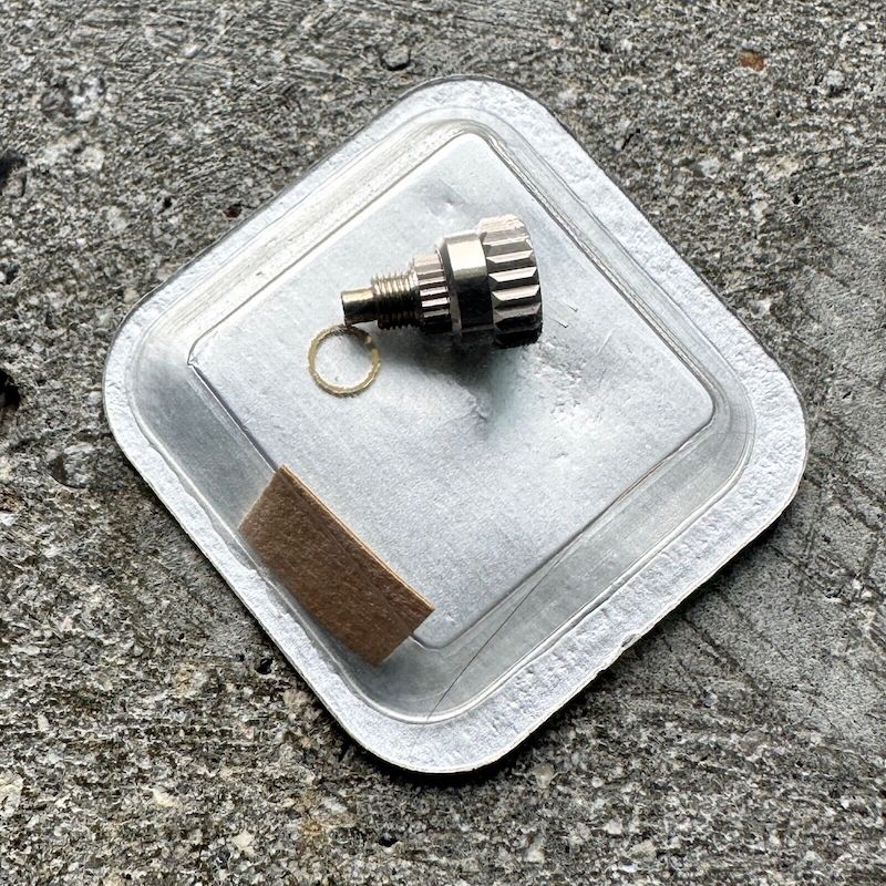 Genuine Rolex White Gold Chrono Pusher 24 P402 9 - 16519