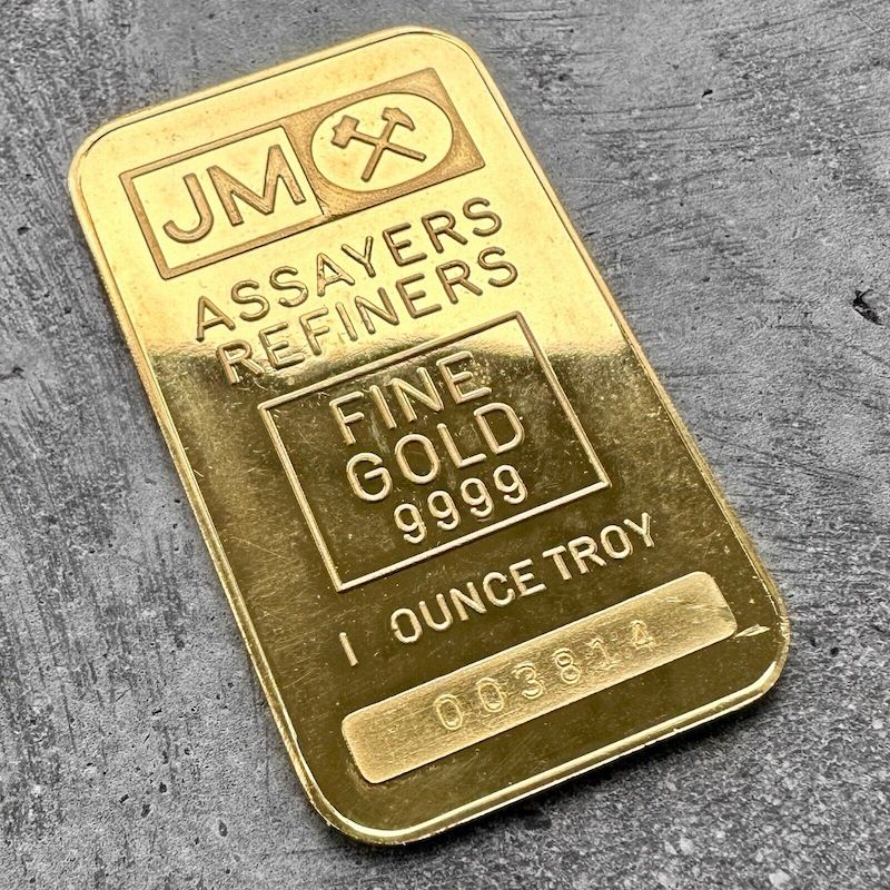 1979 Johnson Matthey 1 oz The Trojan Horse Bar .9999 1oz