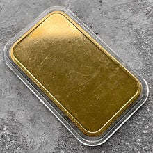 Load image into Gallery viewer, Vintage Johnson Matthey Canada 2 oz Gold stuck Bar .9999 2oz - 1996 Serial
