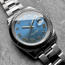 Load image into Gallery viewer, 41mm Rolex 116334 Datejust II Stainless Steel - Roman Numeral Blue Dial
