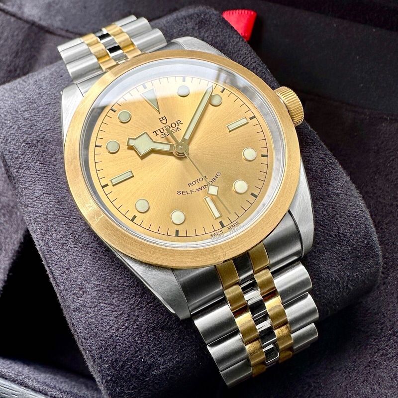 2021 Unworn Tudor 79543 Two Tone Black Bay 41 - With stickers