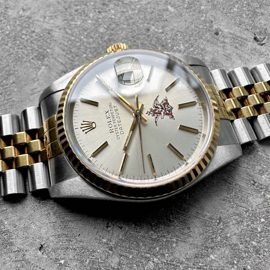 1987 Rolex 16233 Two Tone Datejust - Anheuser Busch Logo Dial