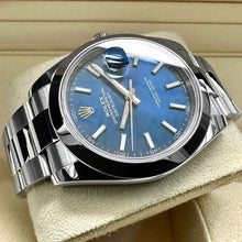 Load image into Gallery viewer, 2019 Rolex 41mm Datejust 126300 Stainless Oyster Blue dial – Box / Papers
