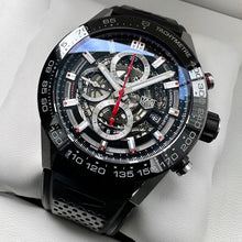 Load image into Gallery viewer, 45mm TAG Heuer Carrera Calibre Heuer 01 CAR2A1Z – Skeleton dial
