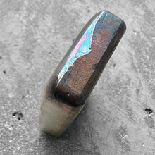 Load image into Gallery viewer, 10 oz Silver Johnson Matthey Poured JM bar - Reverse Stamp + Incredible Toning
