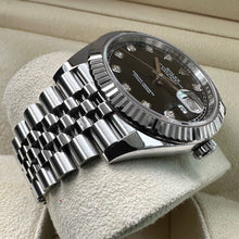 Load image into Gallery viewer, 2022 Rolex 41mm Datejust 126334 Jubilee Box/ Papers - Black Diamond Dial
