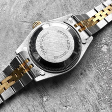 Load image into Gallery viewer, 26mm Rolex Date 6917 Two Tone Jubilee - Attractive! Unpolished and Razor sharp!

