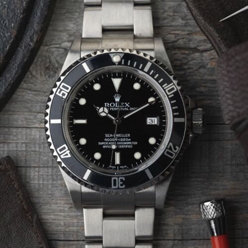 2007 Rolex 16600T Sea Dweller 16600 T Stainless Steel - Serviced!