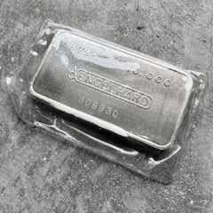 Vintage Engelhard 10 oz .999 Silver bar - Vertical Design - Sealed