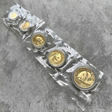 Load image into Gallery viewer, 1987 Gold Panda 5 Coin Set 1.90 oz - Sealed
