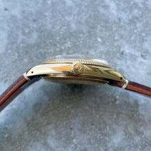 Load image into Gallery viewer, 1980 Vintage Rolex Date Mens 14K Yellow Gold Watch Reference 1503 Hang Tag

