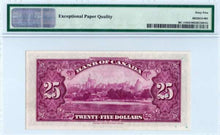 Load image into Gallery viewer, 1935 Bank of Canada $25 PMG Gem UNC 65 EPQ
