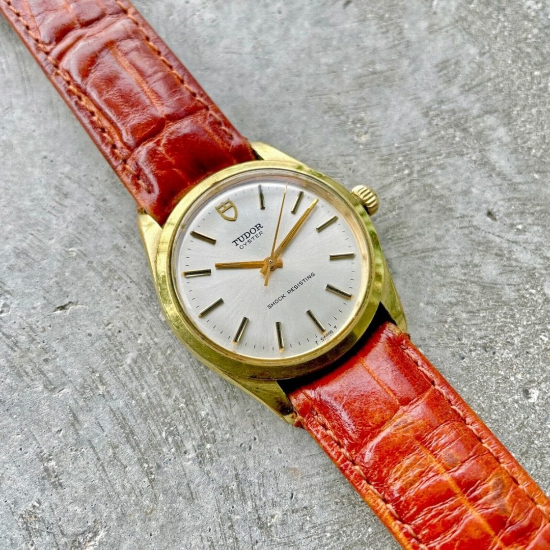 1975 Tudor Gold 34mm 7991/1 Oyster Manual Wind With Original Warranty Papers