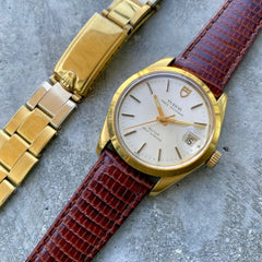 1981 Tudor 34mm 90521 Prince Oysterdate Automatic - Includes riveted strap!