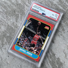 1986 Fleer Basketball PSA Graded - Michael Jordan ROOKIE Card