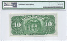 Load image into Gallery viewer, 1938 Bank of Montreal $10 PMG Gem UNC66 EPQ
