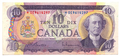 ✪ 1971 $10 Bank of Canada Original VF/EF Asterisk *DE Replacement -Only 15 Known