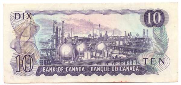 ✪ 1971 $10 Bank of Canada Original VF/EF Asterisk *DE Replacement -Only 15 Known