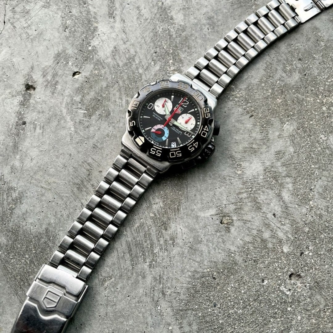 42mm Tag Heuer Formula 1 Chronograph CAC1110 0 Quartz CAC 1110 F1