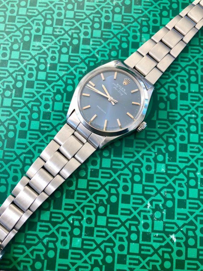 The quintessential Oyster. The Rolex Oyster Perpetual 31 in Oystersteel, 31  mm case, dark grey dial, O… | Rolex oyster perpetual, Rolex watches, Rolex  watches women