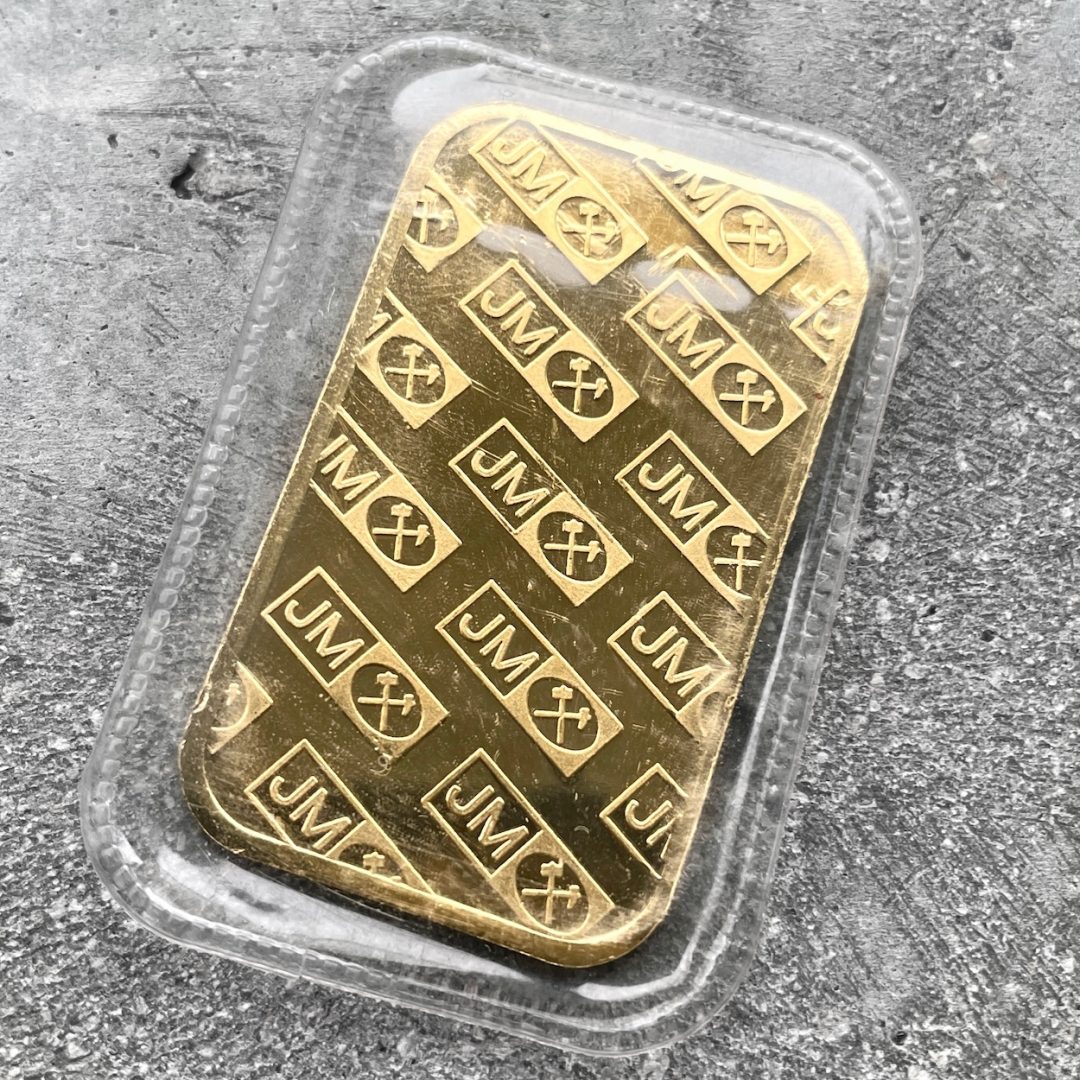 Johnson Matthey 20 Gram .999 Pure Gold Bar - CoinWatchCo