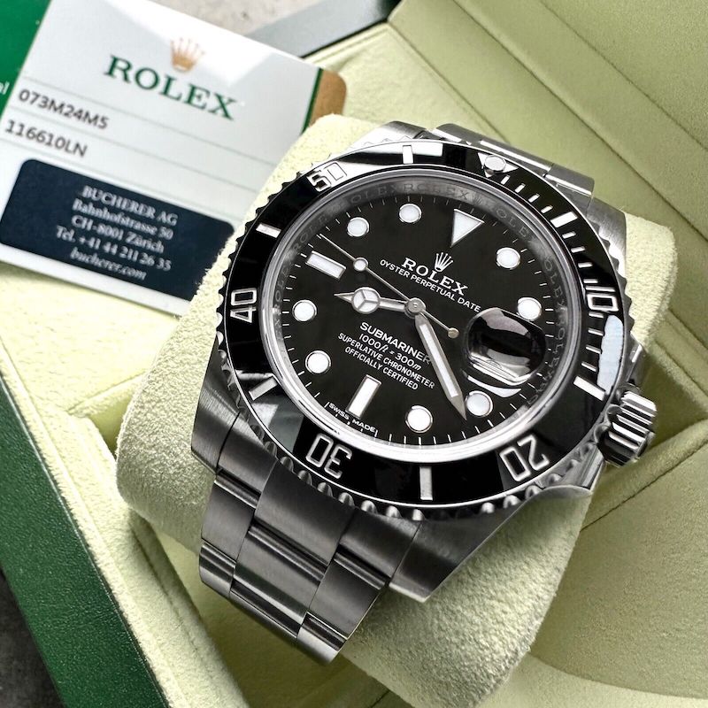 2019 Rolex 40mm Submariner 116610 LN Box / Papers 116610LN – Serviced ...