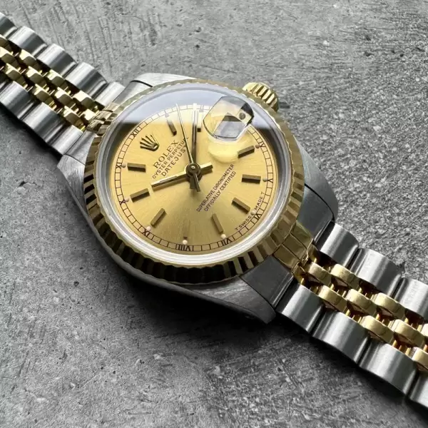 26mm Rolex 69173 Ladies Two Tone Datejust Jubilee Box and Papers Serviced42 result