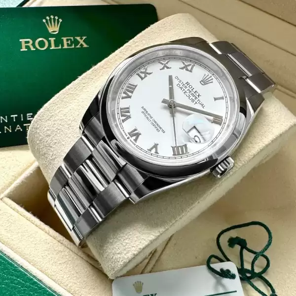 Rolex Datejust 36mm Jubilee band 126200–Box and Papers Roman Numeral Dial10 result
