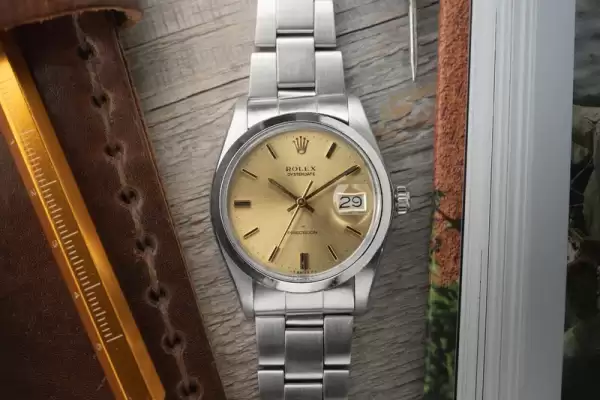 1974 Rolex Oyster Precision 6694 Stunning Gold Dial and Hands Serviced21 result