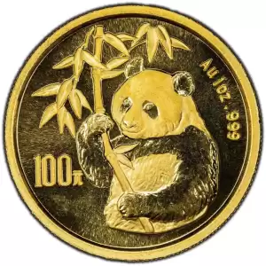 1995 China 1oz.999 Gold Panda Coin20 result