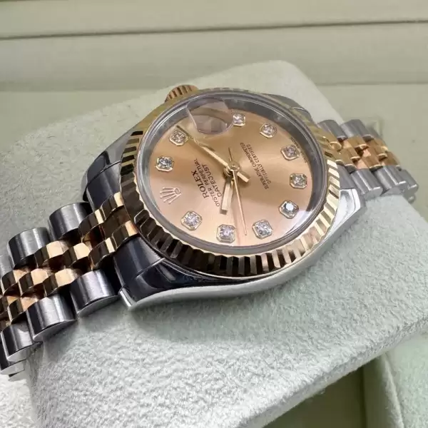 26mm Ladies Rolex Datejust 179173 Two Tone Jubilee Box Papers Diamond Dial52 result