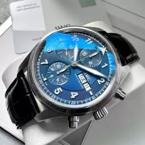 IWC Pilot Spitfire Blue Dial 371712 Box and Papers Laureus Sport for Good10 result
