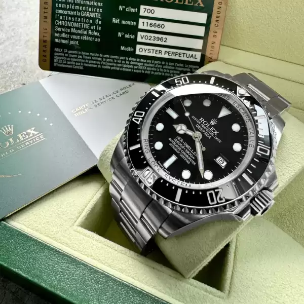 Rolex Deep Sea Sea Dweller 116660–Box and Papers 2024 Rolex Service22 result