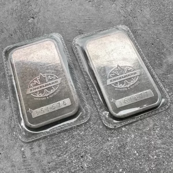 25th Anniversary Silver bar Consecutive Pair61 result