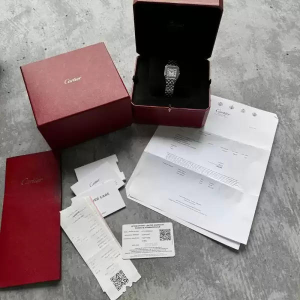 27mm Cartier Panthère Stainless Steel WSPN0007 Box Papers+Original Receipt31 result