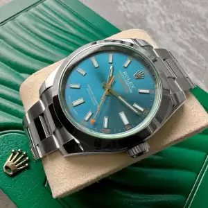 Rolex Milgauss 116400GV Stainless–Box Papers11 result