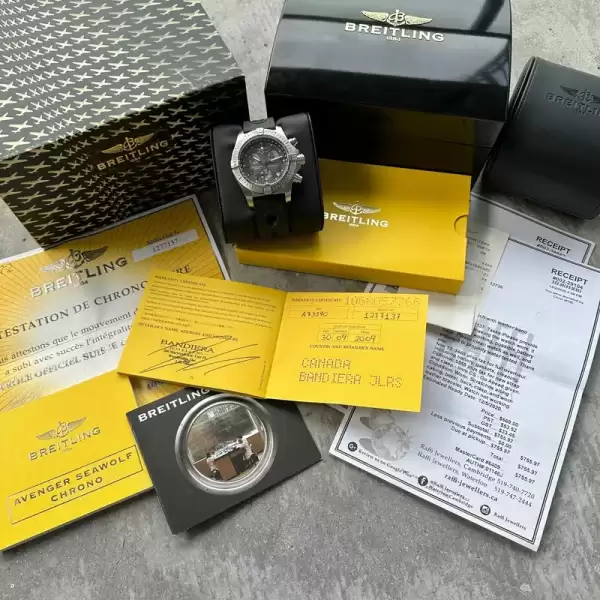 Rubber–Grey Dial–Box+Papers Serviced93 result