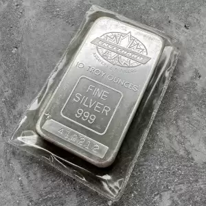 Vintage Engelhard Toronto Dominion Bank10oz.999 Silver TDBar11 result