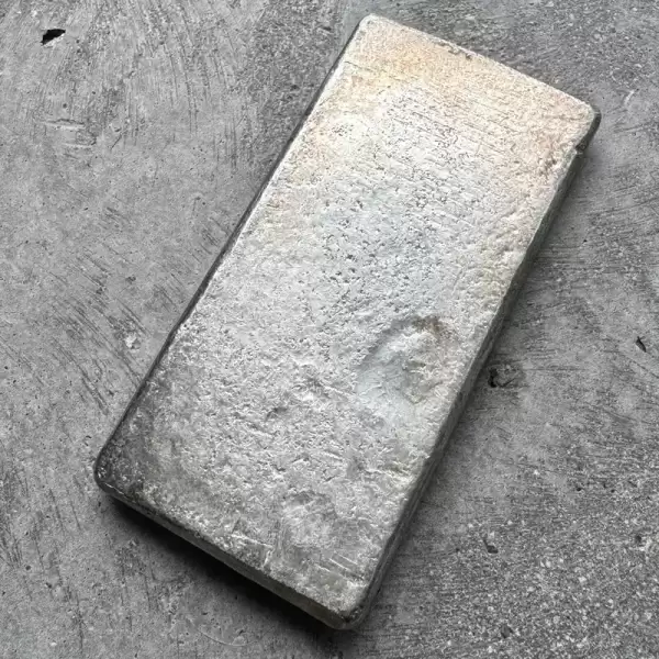 10oz Johnson Matthey London.999 Silver Poured bar71 result