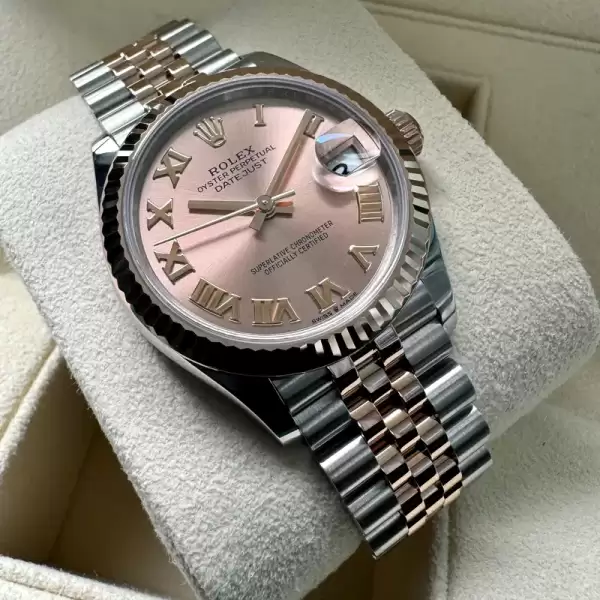 2022 Rolex 31mm Datejust Midsize 278271 Rose Gold Box+Papers12 result