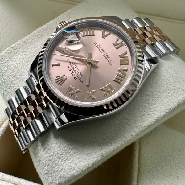 2022 Rolex 31mm Datejust Midsize 278271 Rose Gold Box+Papers13 result