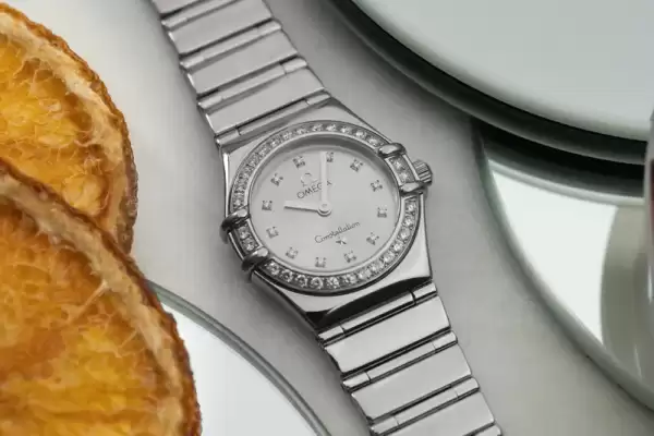 25.5mm Omega Constellation 18k Solid White Gold 1173.76.00 66grams Diamond12 result