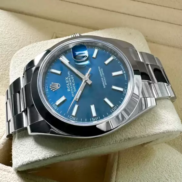 42mm Rolex Datejust II Blue Dial 116300 Box12 result