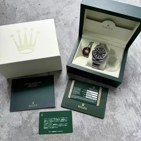 Rolex 41mm Datejust Black Dial 116300–Box and Papers Serviced21 result