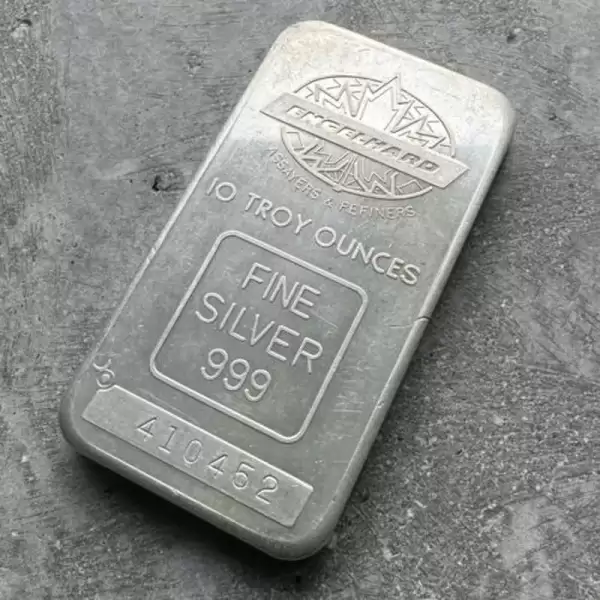 10 oz Engelhard.999 Silver bar TD Toronto Dominion Bank30 result