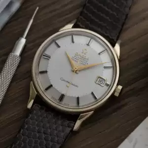 1970 omega Seamaster Constellation 168005 Gold Capped 750 Calibre Pie Pan Dial10 result