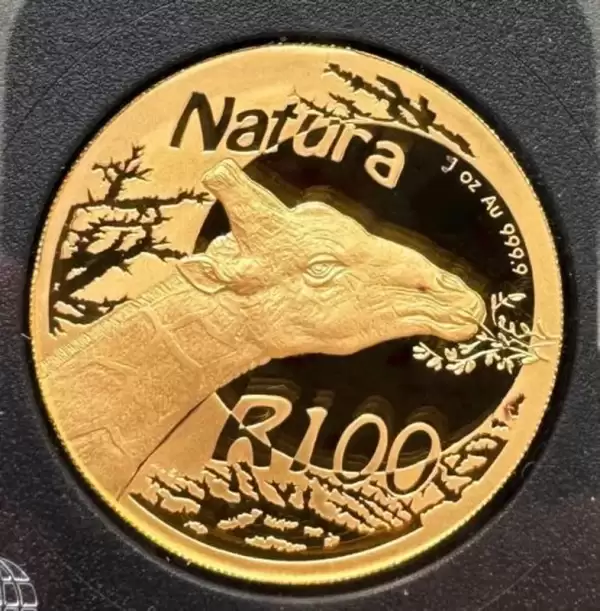 2006 South Africa Natura Proof Gold 4 Coin Set 1.85 oz Giraffe23 result